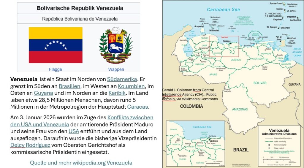 venezuela karte